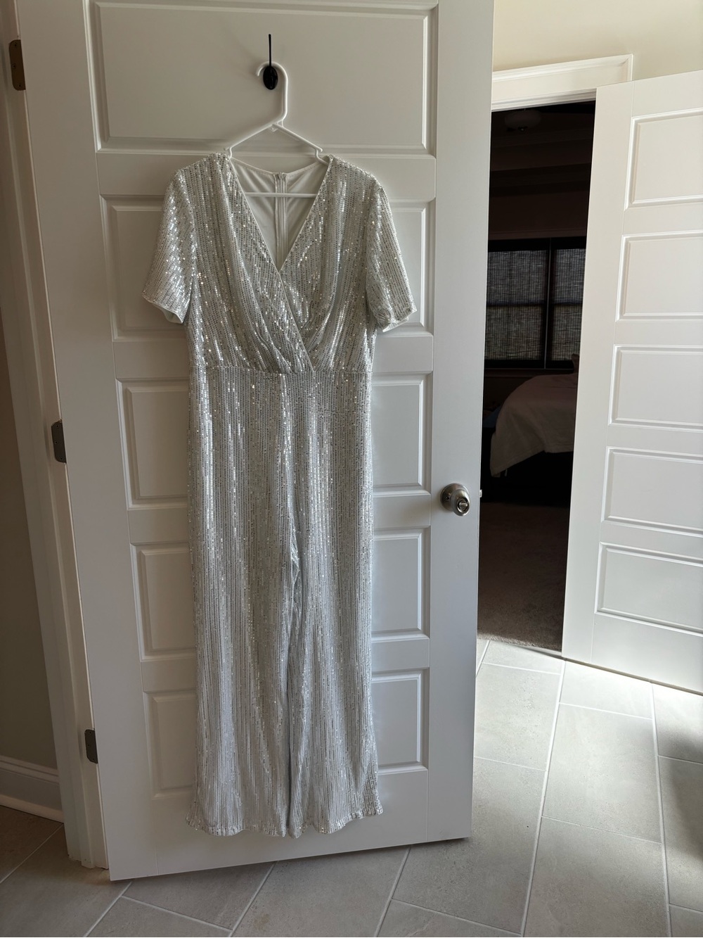 SHEIN sequin jump suit XL